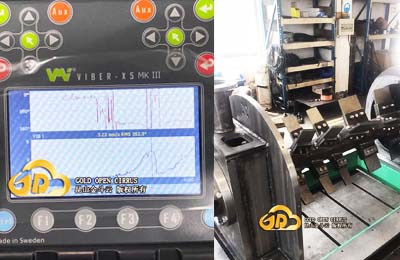 Viber X5振动分析仪粉碎机动平衡仪